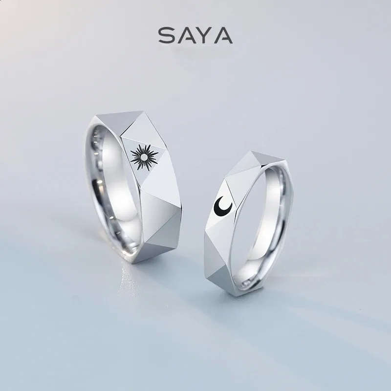 Couples Jewelry Wedding Ring Sets: Matching Promise Rings With Sun