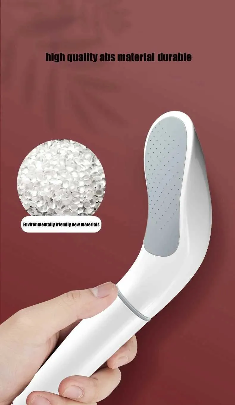 Higher Quality Rainfall Shower Head Handheld Purify Filter Spray Nozzle Water Saving High Pressure Household Bathroom_voghion.com