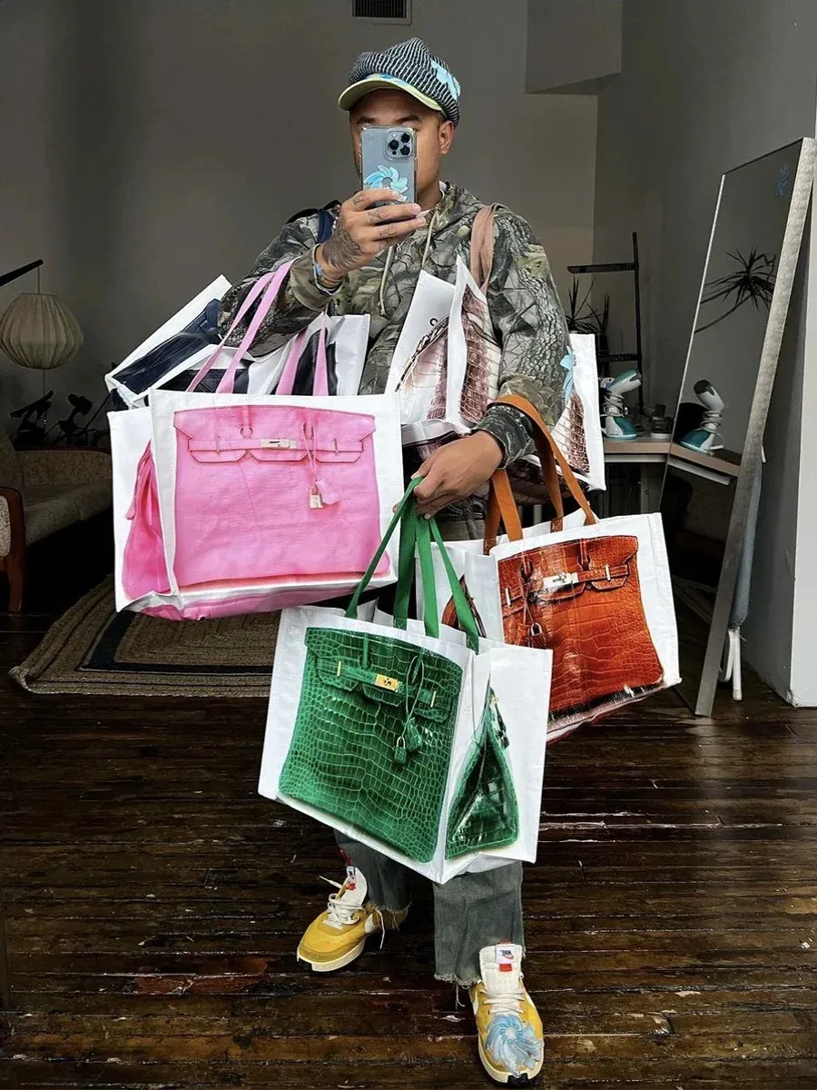 Save Big on Bulk Baggu Reusable Bags Reusable Personalized Shopping Bags  Stylish Grocery Tote, Chic Leisure Bag For Modern Fashion, Everyday Use 