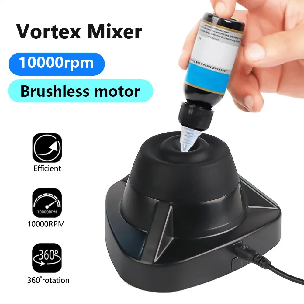 Mini vortex mixer nail polish ink mixer tattoo pigment vibration test tube  gel mixer oscillator US/EU plug from Dhgate Nail Art Equipment