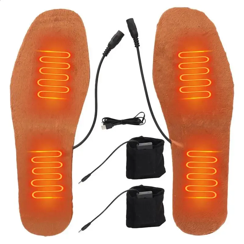Rechargeable Heated Insoles: Electric Foot Warmers for Boots Cuttable  USB Powered! Shop Now