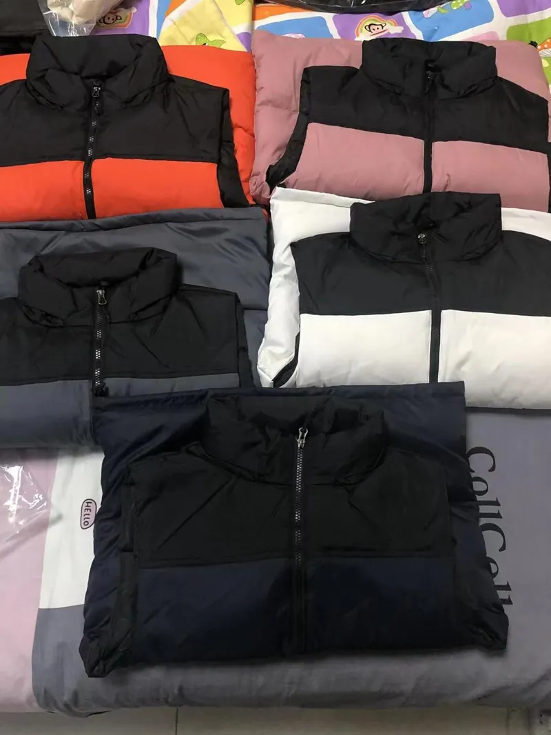 Pufferweste für Herren, Designerweste von North, Federmaterial, lockerer Graphit, Manteloberfläche grau, schwarz und weiß, Markenqualität, Produkteinführung_voghion.com