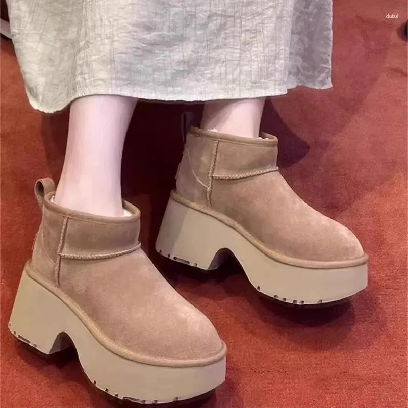 Boots Platform High Heels Snow Women Cotton Shoes... From Dutui, $29.43 ...