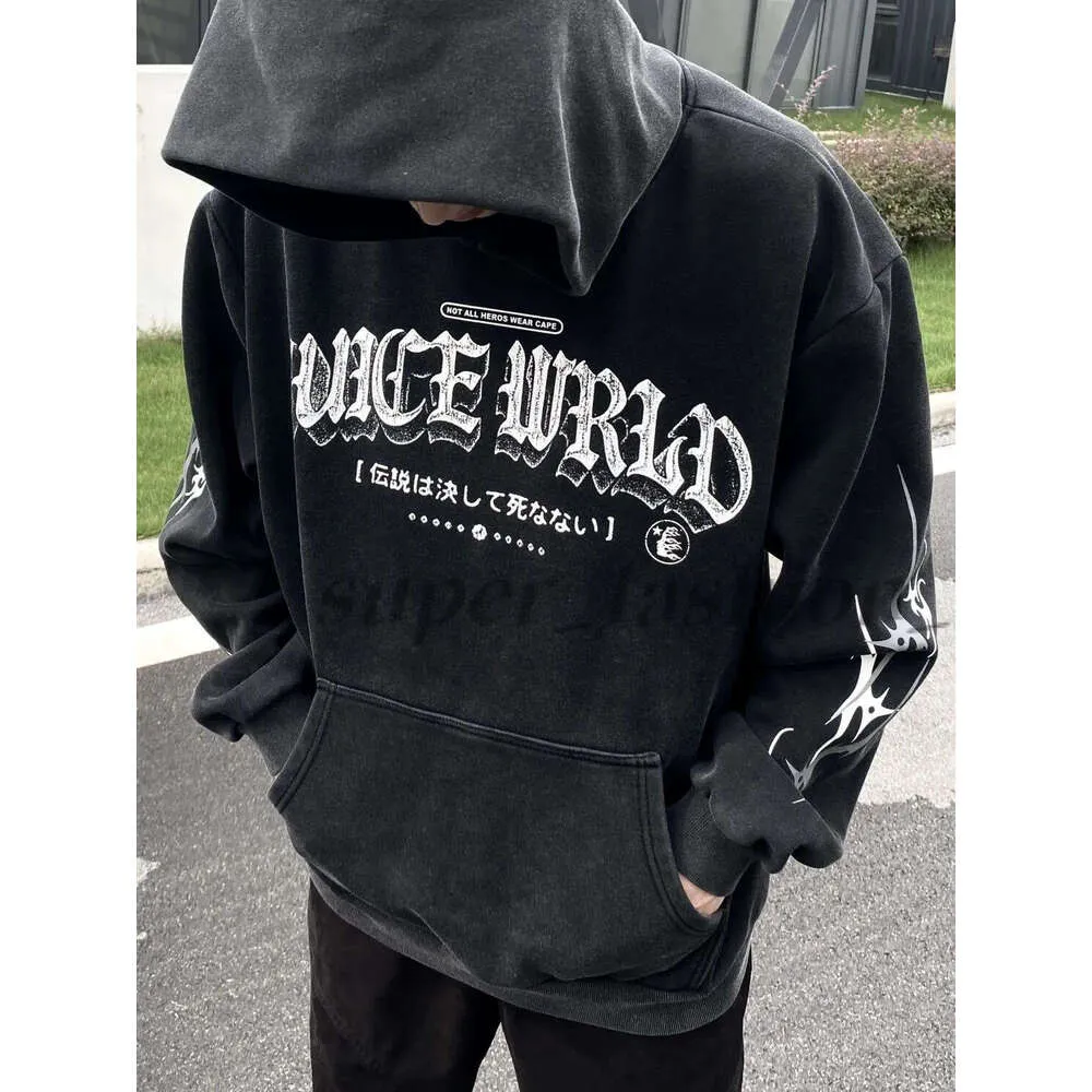 Juice WRLD Commemorative Hoodie Limited Edition Streetwear for Men Women Long Sleeve Graphic Hoodie American Fashion Designer Inspired