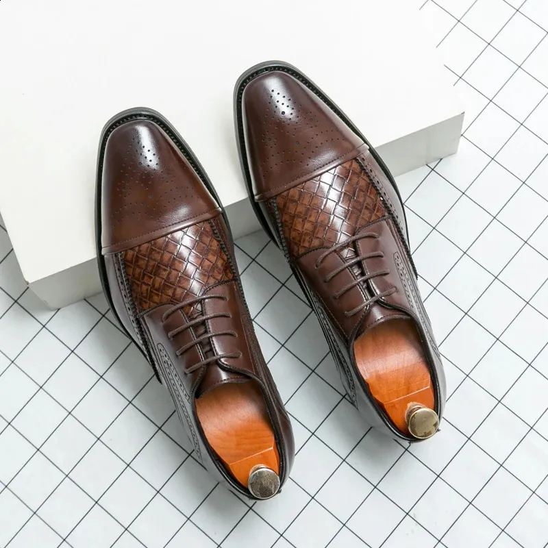 blue dress for baby girl Museum Cognac Cap Toe Oxford Dress Shoe 10.5 UK / 11.5 US main image 1