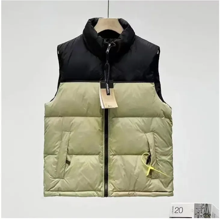 Heren puffer gilet herendesigner north vest weste vest veren materiaal los grafiet Jas gezicht grijs zwart en wit Merk Kwaliteit, Productlancering_voghion.com