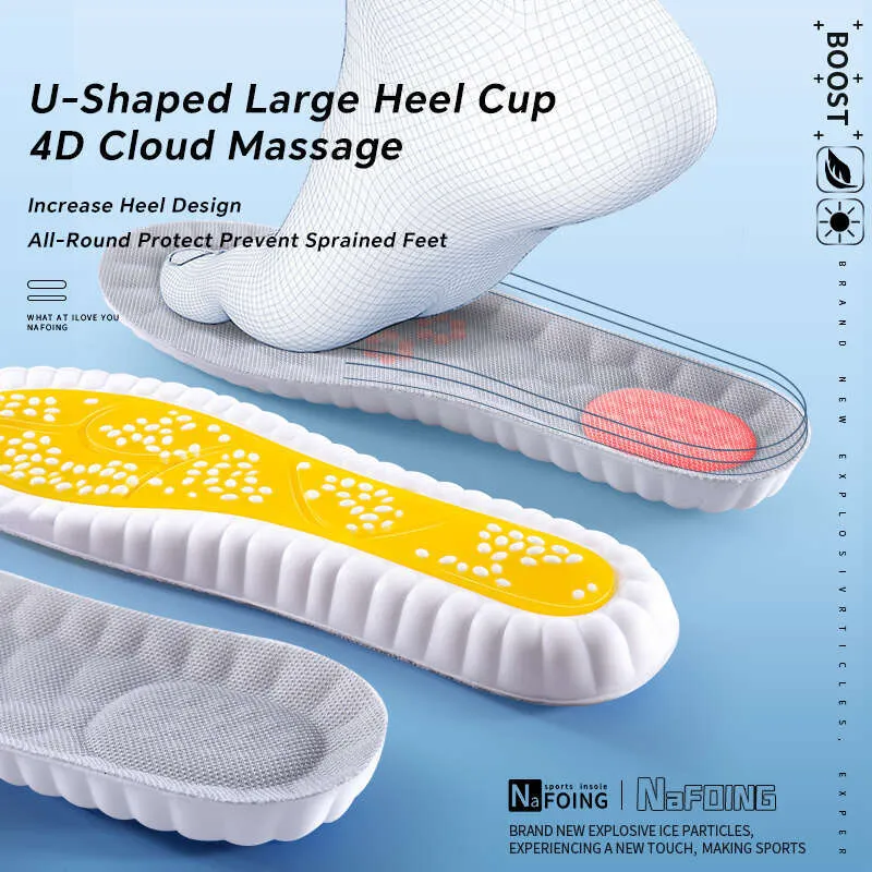 Sport Insoles Arch Support TPR Material Shock Absorption  display picture 3