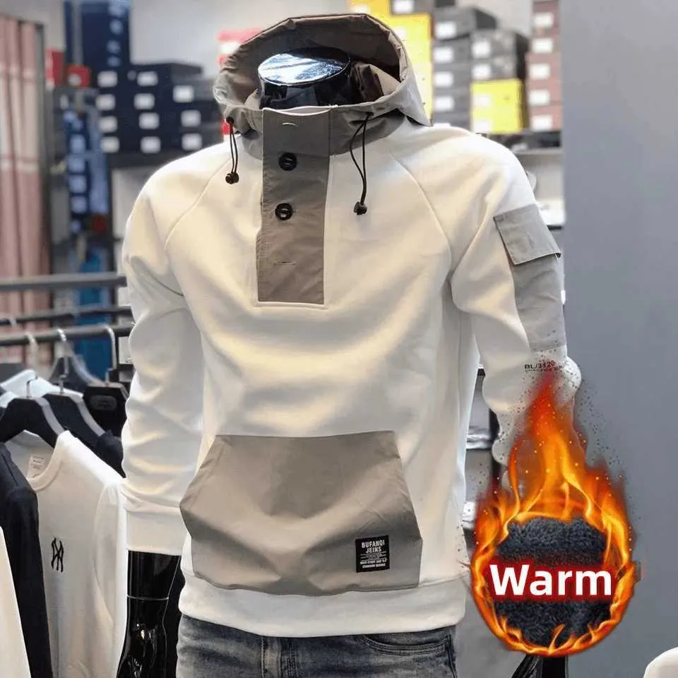 Mens Designer Slim Fit Hoodie Fashionable, Warm, And