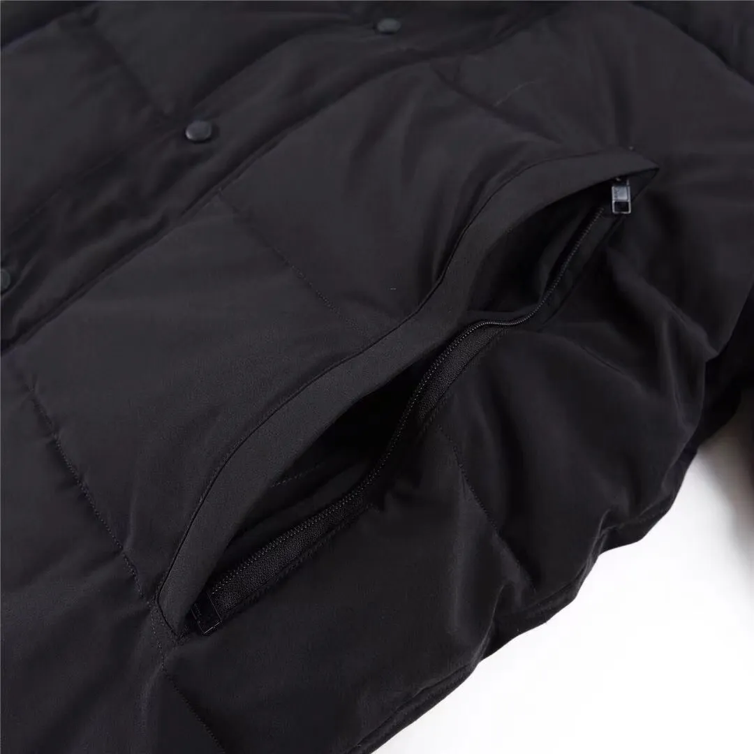 mens Winter Large pockets goosee down puffer jacket fashion couples clothings brand women's outdoor jackets Hooded new_voghion.com