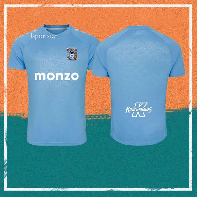 コヴェントリー・シティFC 24/25 ホーム 半袖 ユニフォーム Coventry City Adult 24/25 SS Home Shirt