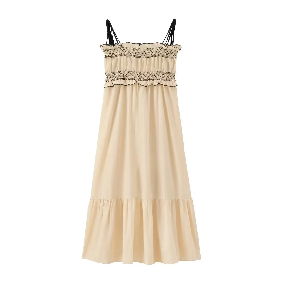 flowy elastic midi dress Shop Plus Size A-line Long Sleeves Elastic Band Chiffon Wedding Guest Dress main image 0