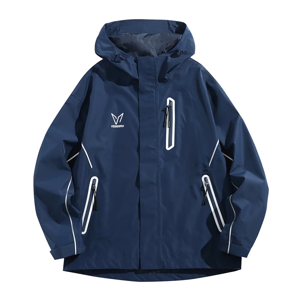 Custom Logo Waterproof Coats Custom Printed Waterproof Windbreaker