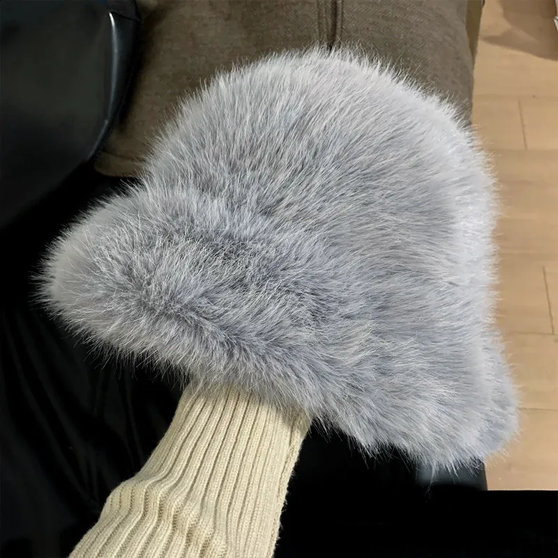 Faux Fur Cossack Hat Ladies Fluffy Russian Style... From  display picture 2