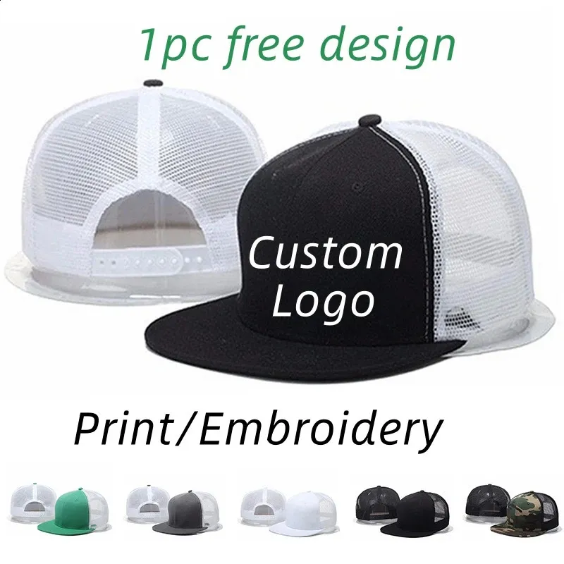 Mens silk mesh baseball cap with adjustable snap closure for sun