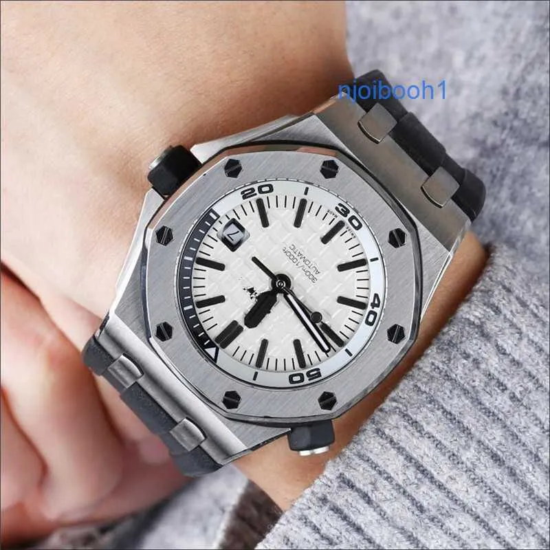 Luxury Offshore Series Automatic Mechanical Mens Watch 42MM Stainless Steel Calendar Winding Swiss Chronograph Watches By PYVI From Njoibooh1 1 047.8 DHgate.Com