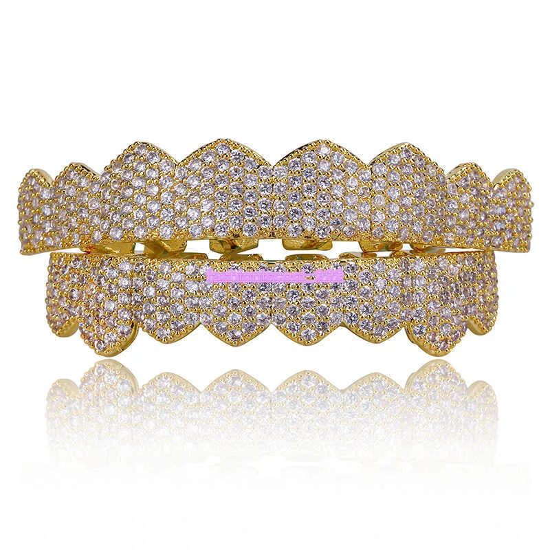 Personalized Custom VVS Moissanite Diamond Fake Vvs Diamond Grillz 