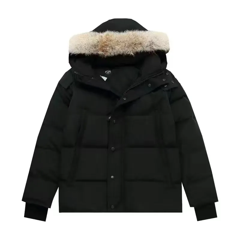 mens Winter Large pockets goosee down puffer jacket fashion couples clothings brand women's outdoor jackets Hooded new_voghion.com