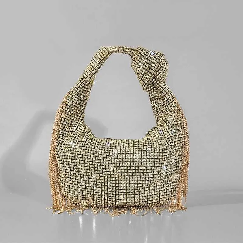 Rhinestone Handbags: Elegant Knotted Handle Evening... From ...