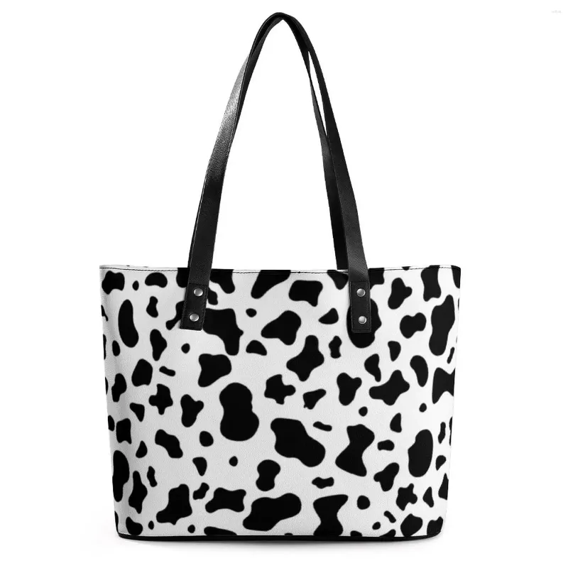 Cow print leather bag hotsell