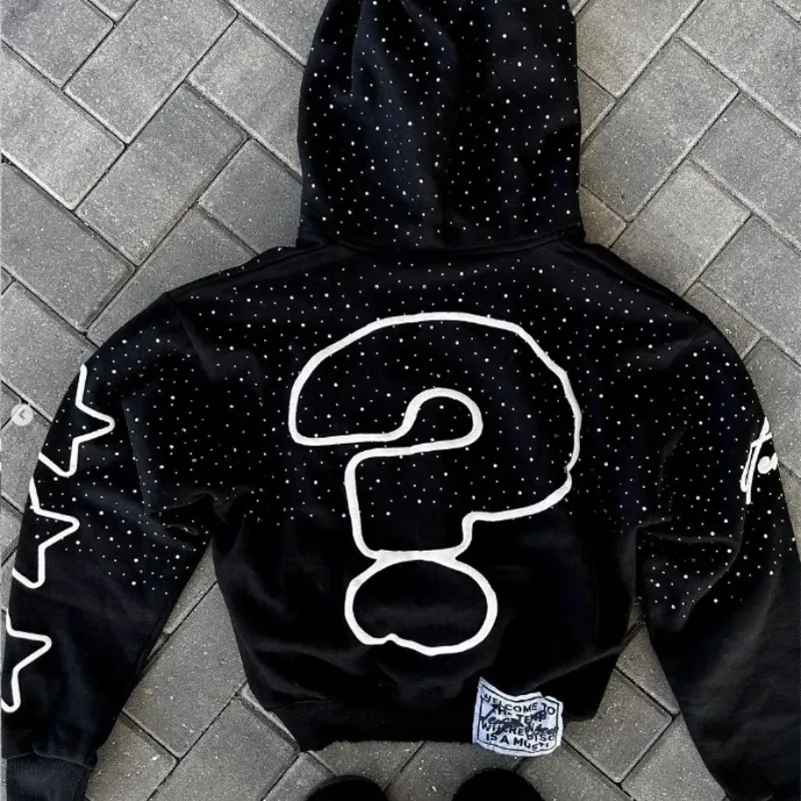 DHgate.com:Trendy Streetwear Zip Up Hoodie: Retro Hip Hop