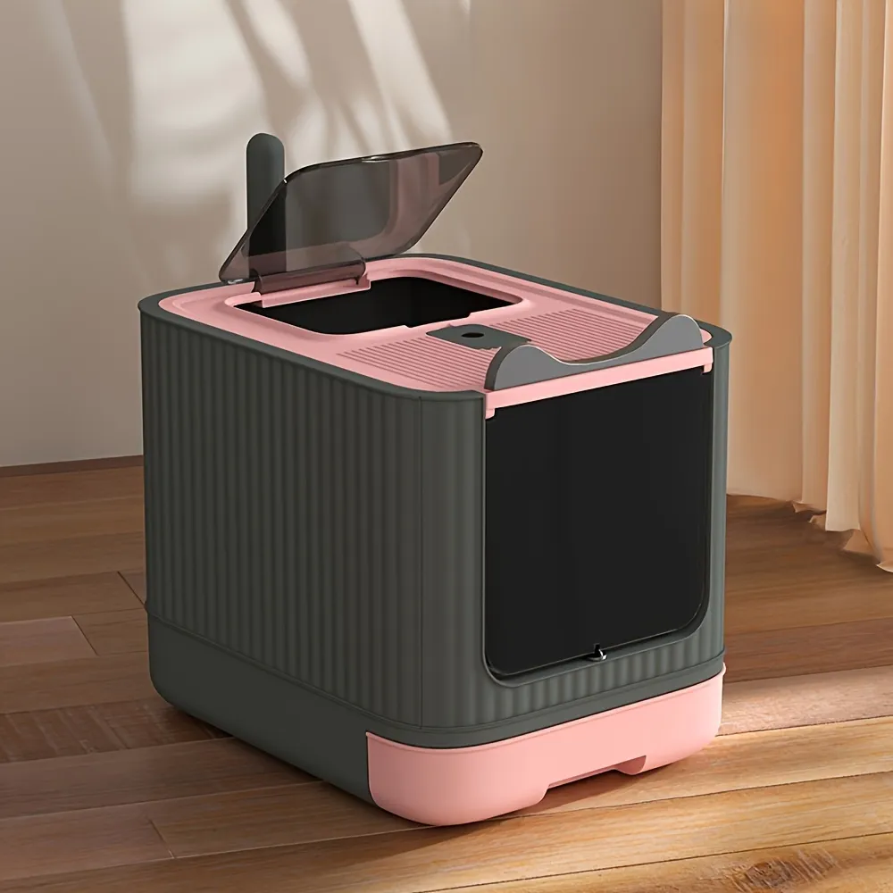 Wholesale Fully Enclosed Large Cat Litter Trash Can Box With Drawer Odor Proof Easy Assembly Durable PP Material PU692 H4 From Puhuo88 Bulk 41.74 DHgate.Com