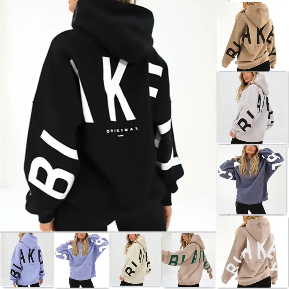 designer hoodie women hoodie womens designer hoodies hooded pullover long sleeve letter printed casual black blue tops sweaters jumper tops designer