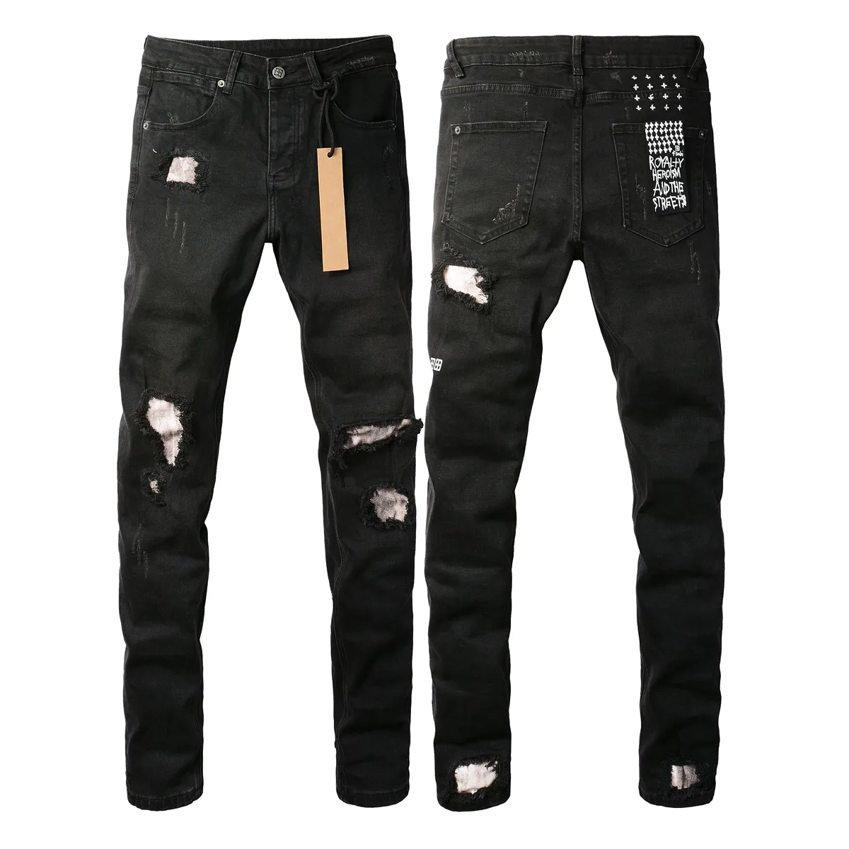 Ksubi kot erkek tasar mc kot pantolonlar icin kot pantolon ince fit kot pantolon uzun duz fermuar nak shinny rahat e ofman siyah mavi tasar mc lar