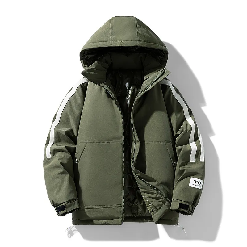 Mens thick puffer jacket sale