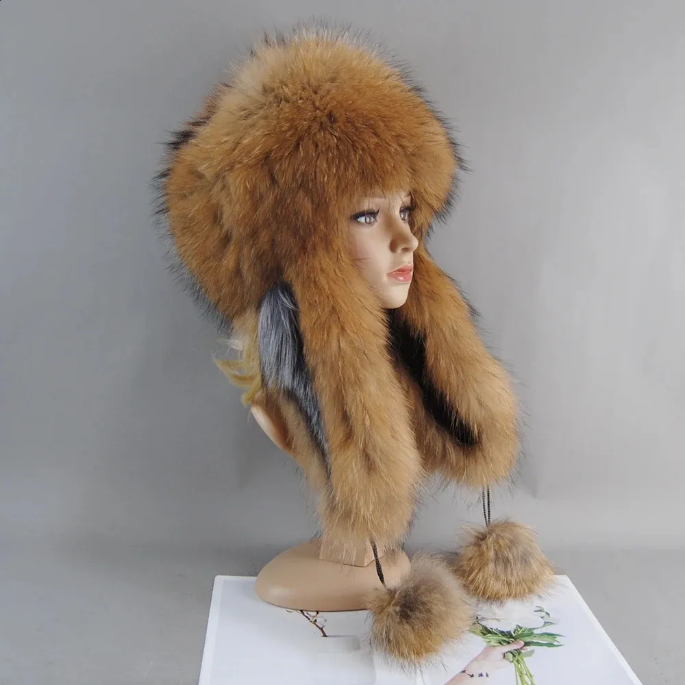 Ladies Russian Hats Winter Fluffy Faux Fur Trapper... From  display picture 3