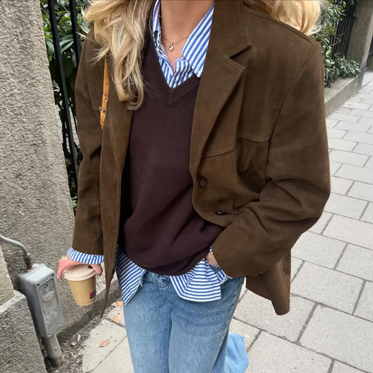 DHgate.com:Vintage Suede Jacket Women - Autumn Long Sleeve