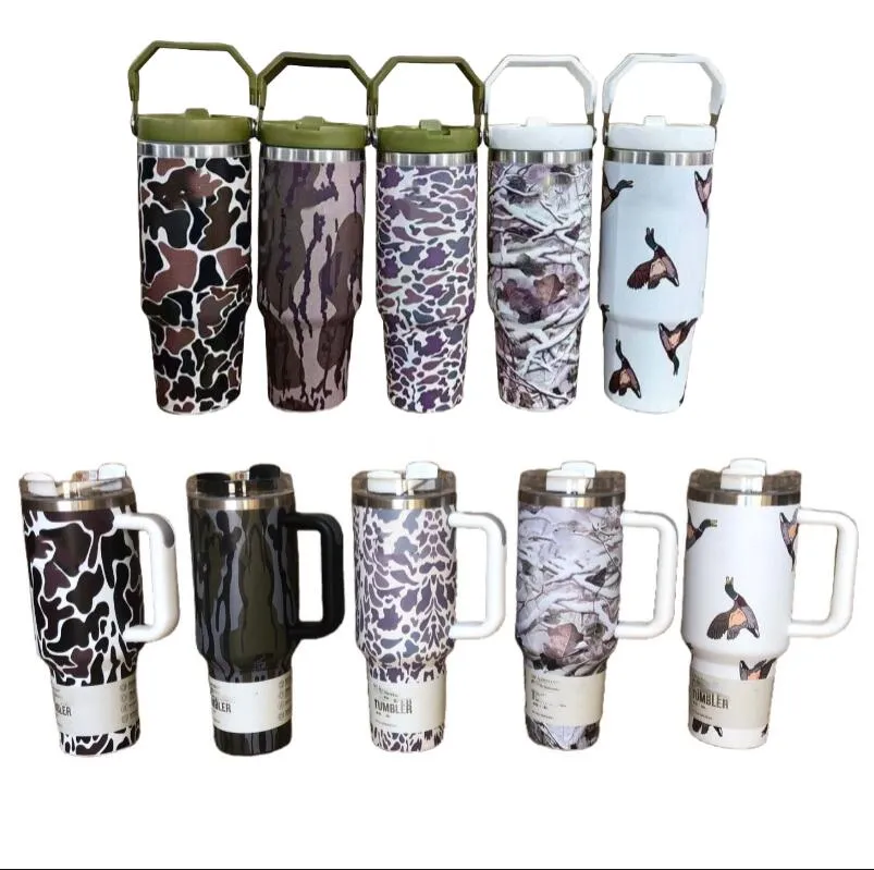 Camo Designer Insulated Stainless Steel Tumblers ... From Timelessdream,  $32.04 | DHgate.Com