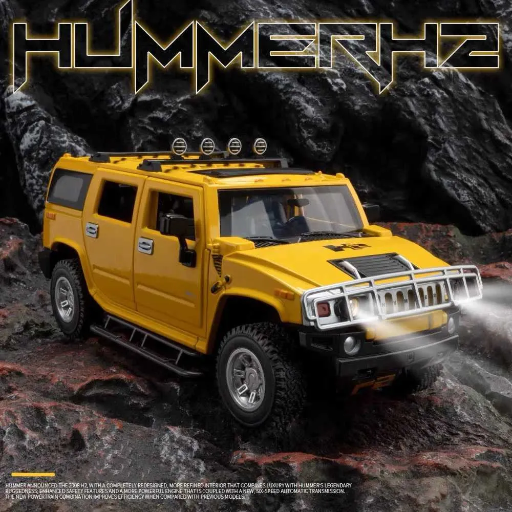 HUMMER H2 POLICE VERSION SPECIAL EDITION 1/18 Scale HIGHWAY
