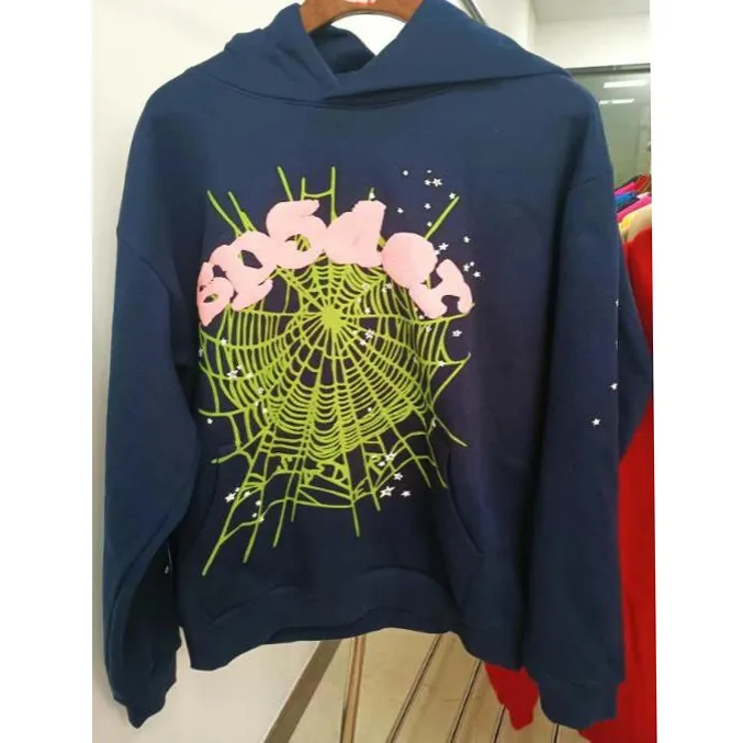 Spider Foaming Tech Fleece Hoodie For Men And Women High Spider Foaming Tech Fleece Hoodie For Men And Women High