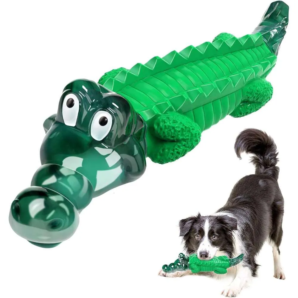 Jouet à Mâcher Indestructible Pour Chien - Lot De 3 En Nylon, Saveur Bacon, Pour Chiens Moyens/Grands, Nettoie Les Dents