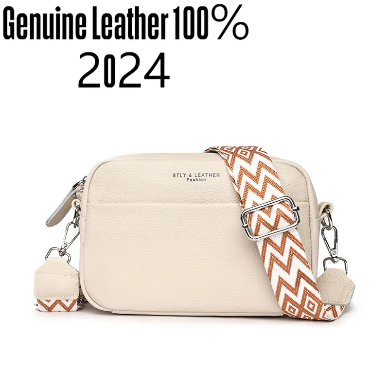 Genuine Leather Mini Square Bag – Classic Cowhide Handheld & Shoulder Tote