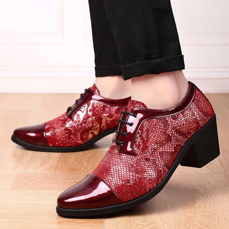 evening dress shoes wide width VANGELO Men Dress Shoe TAB-3 Oxford Formal Tuxedo for Prom & Wedding S –  Bravo Shoes