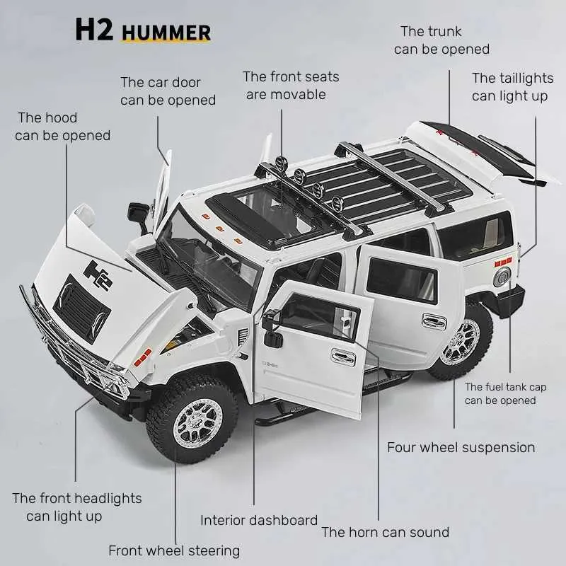 【入手困難】DIE-CAST PROMOTIONS  HUMMER2  1:18 入手困難】DIE-CAST PROMOTIONS HUMMER2 1:18 Highway 61/Ertl