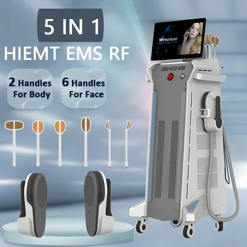 EMS Muscle Machine & Facial Lifting Machine: 2 In 1 Body Sculpting ...