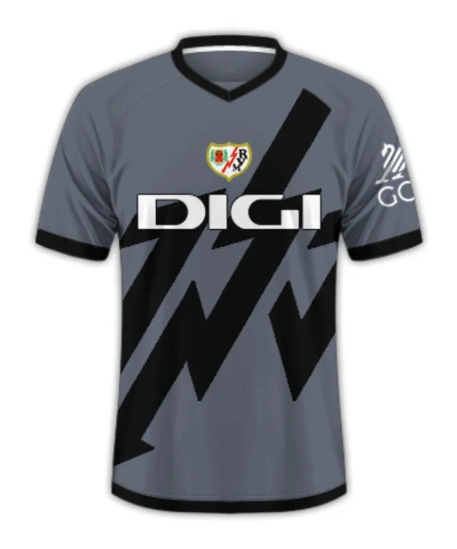 2024 2025 Rayo Vallecano Soccer Jerseys FALCAO ISI James Fans Player UNAI LOPEZ TREJO GARCIA CISS NTEKA Football Shirt Men Kids Camiseta De Futbol Retro 01 02 Uniforms From 13 19 DHgate