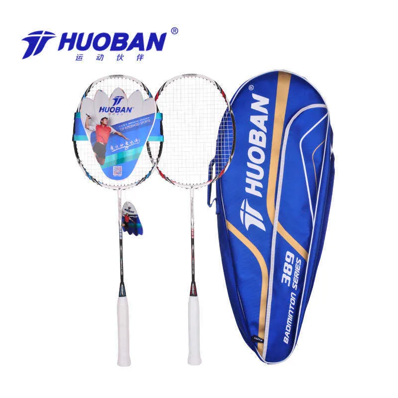 Kawasaki Badminton Racket 1U Aluminum Alloy Frame Badminton Racquet With String