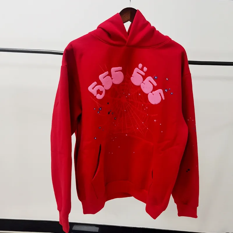 Spider Foaming Tech Fleece Hoodie For Men And Women High Spider Foaming Tech Fleece Hoodie For Men And Women High