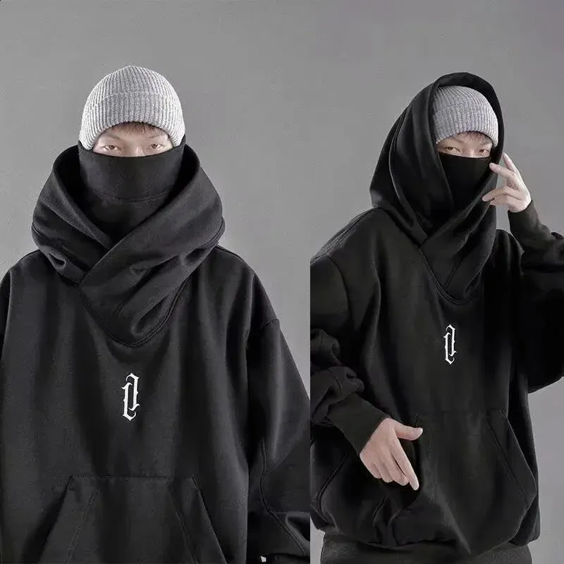Japanese Ninja Embroidered Hooded hoodies and sweatshirts