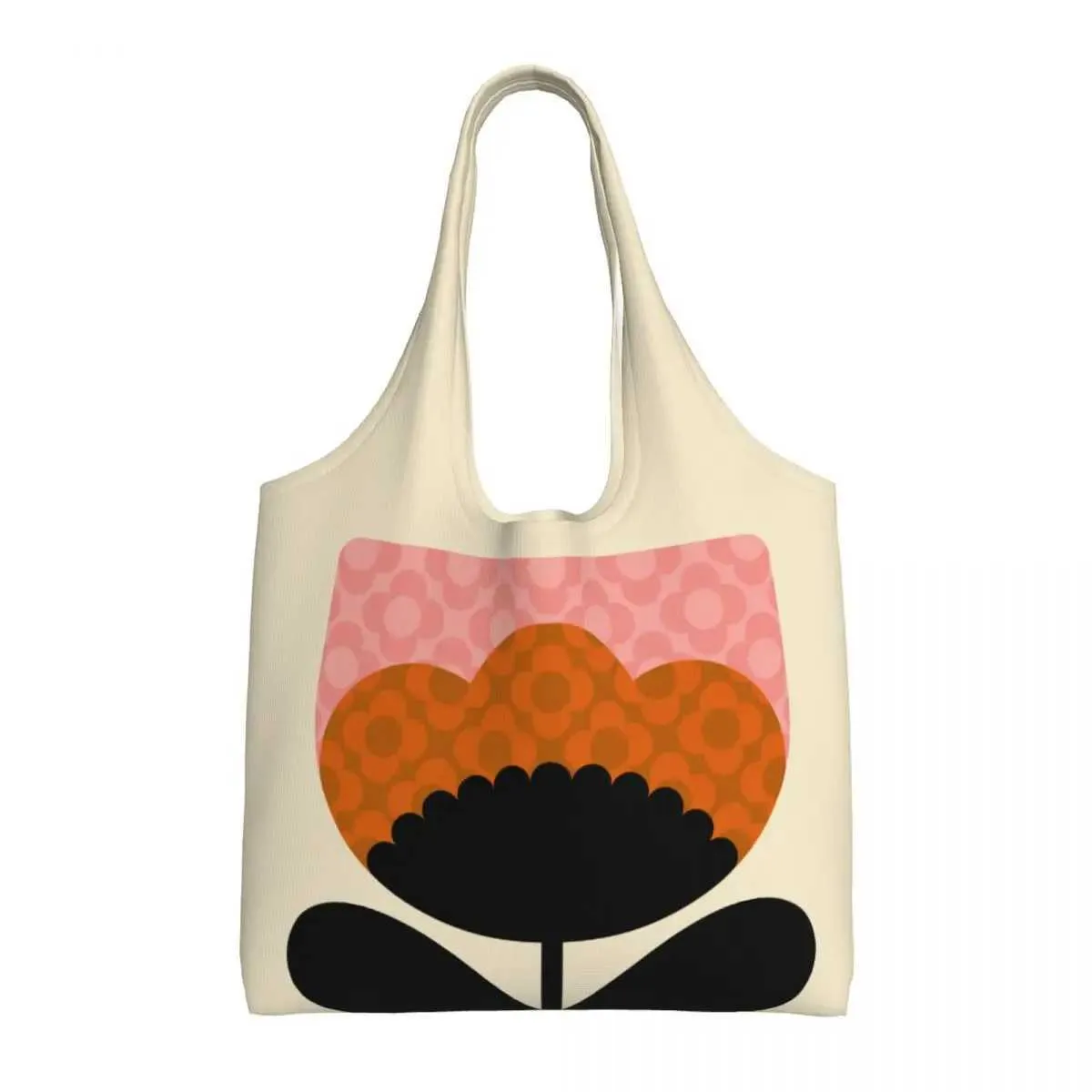 Floral Customized Shopping Bags Bulk Wholesale Vintage Floral