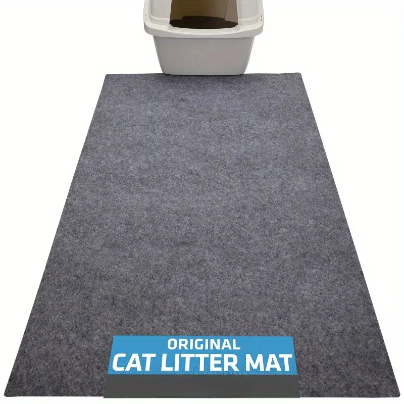 Machine washable cat litter mat hot sale