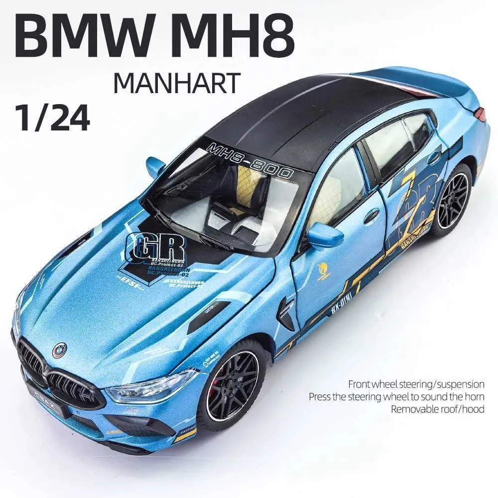 COCHES MODELARES DE DIECAST 1:24 Juguete De Autos Deportivos De