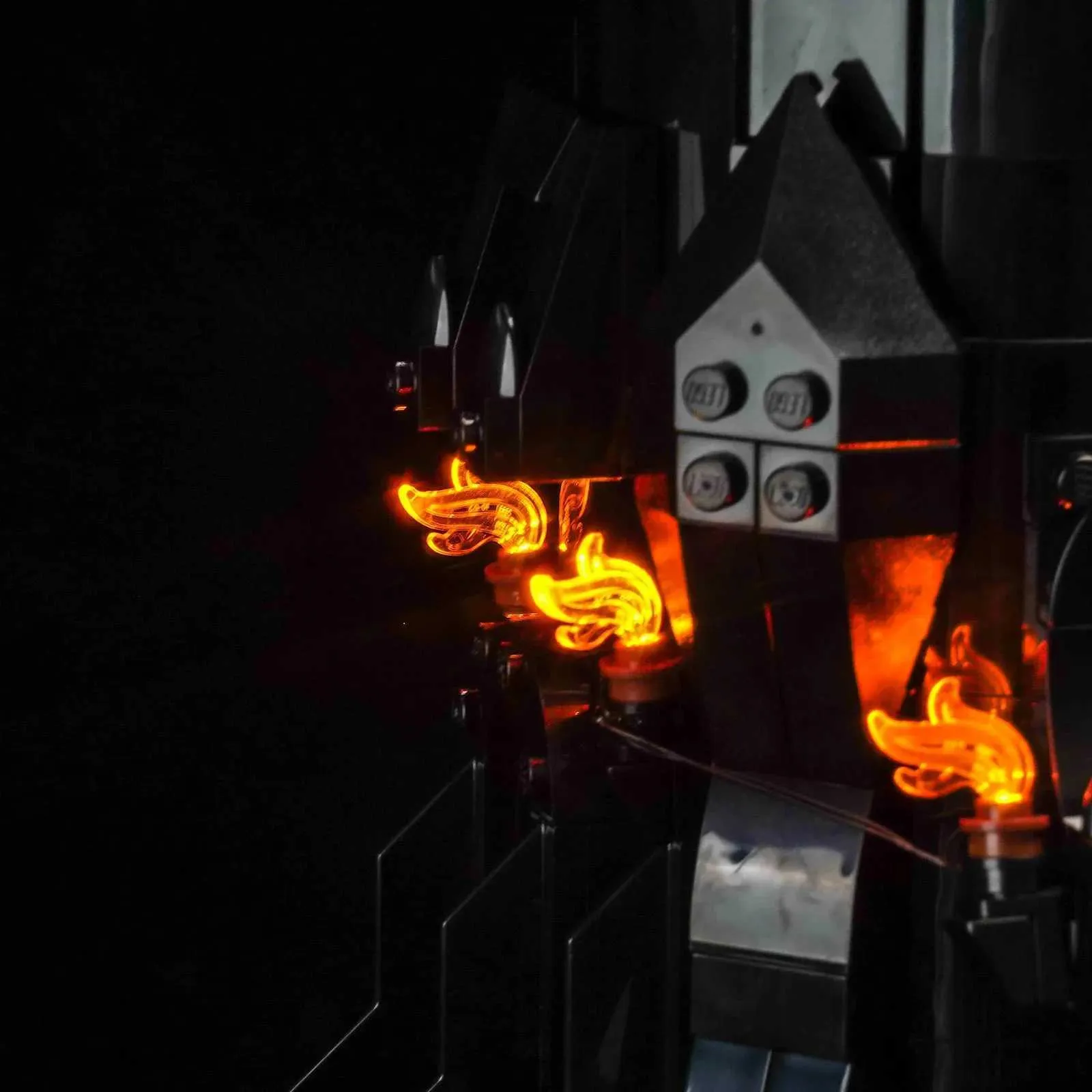LED Lighting Kit For Creator Expert Barad D R 10333