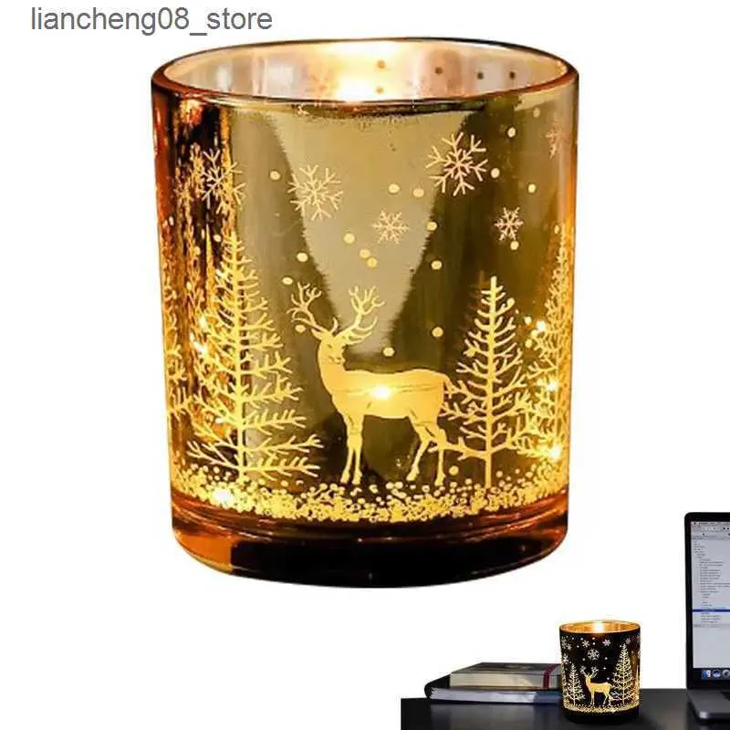 Natural Soy Wax Scented Candle in Glass Jar - 26-28 Hour Burn Time ...