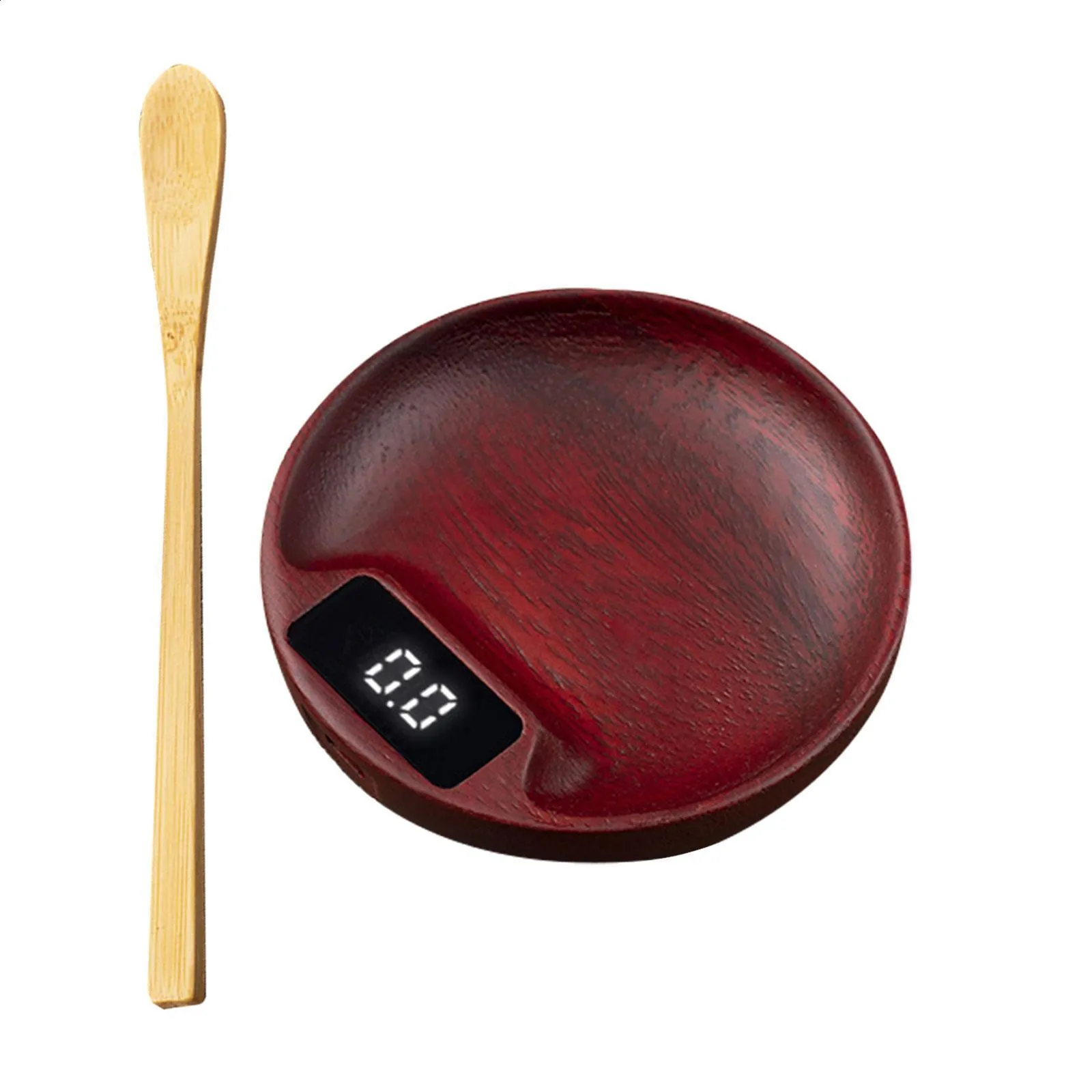 Professional Rechargeable Wooden Digital Digital Tea Scale Set For Home ...