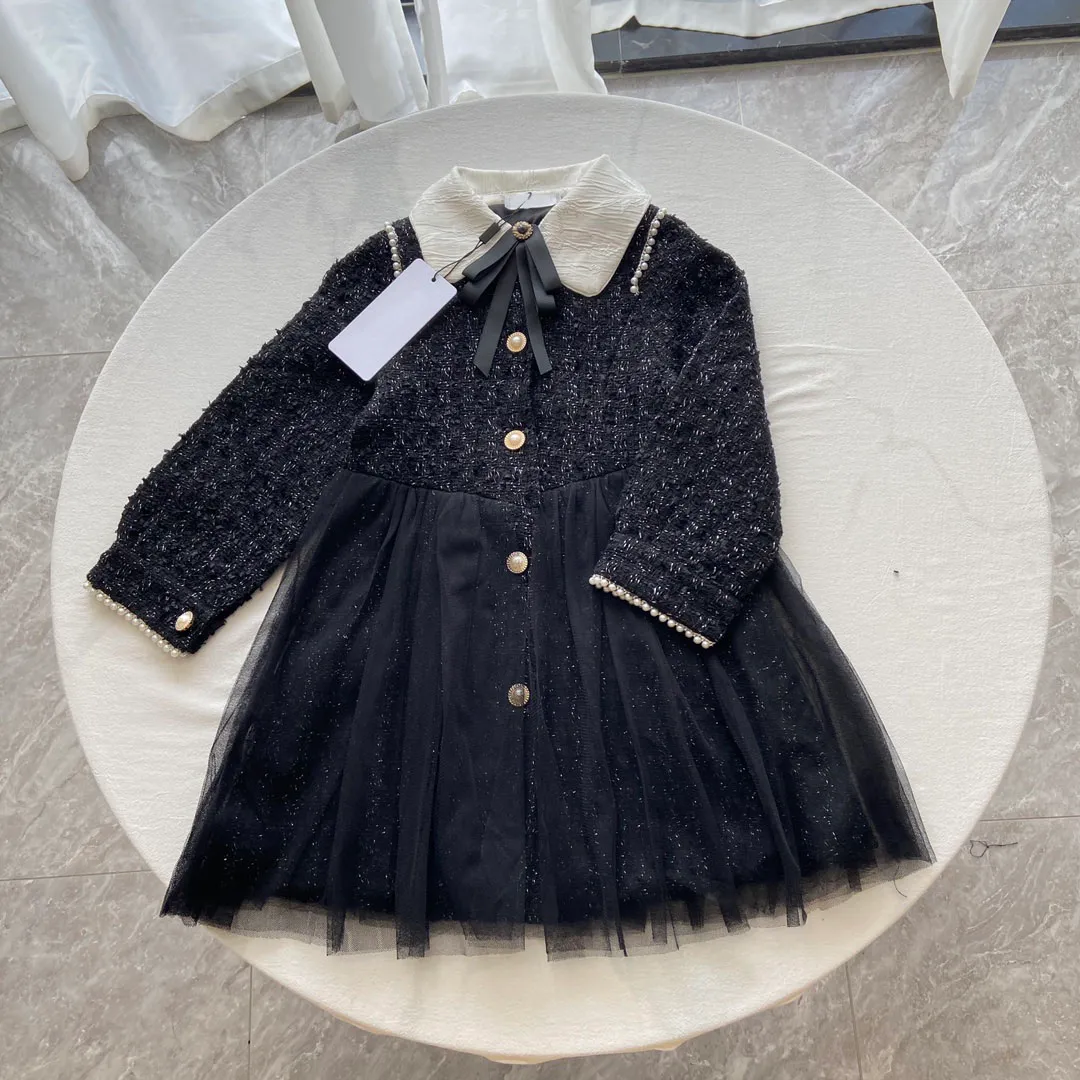 Long Sleeve Party Dress for Juniors Knee-Length Cotton Blend Lace with  Turn-Down Collar and Appliqued Decoration from Dhgate Girls Dresses - price  29.79