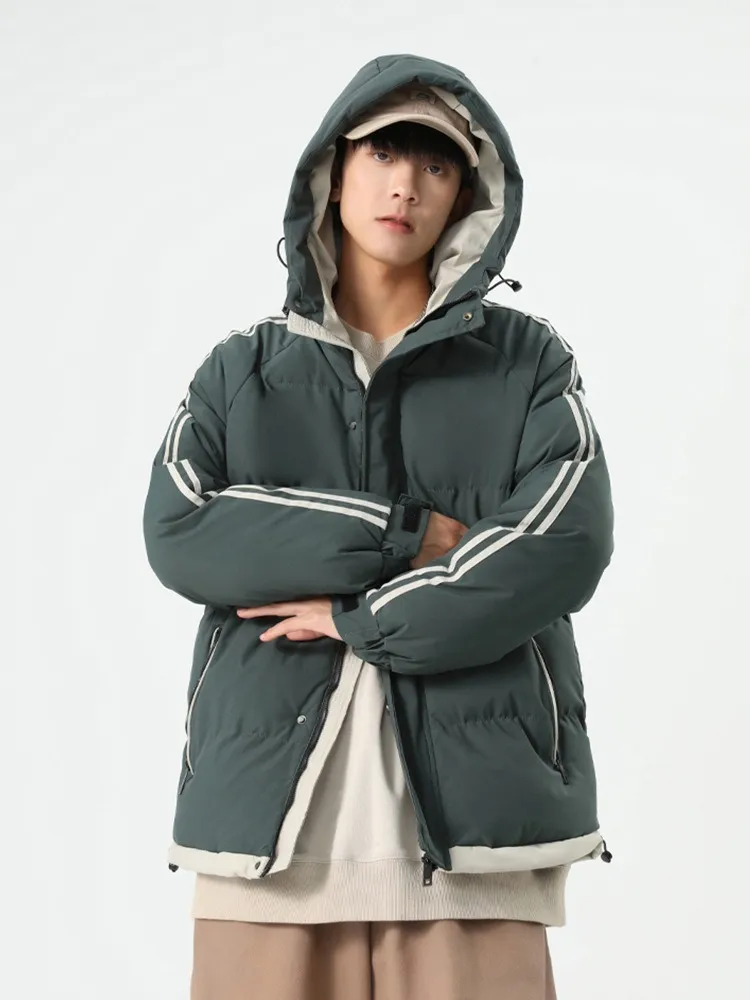 Cotton Down Coat For Men Warm Jacket 8XL 7XL 6XL Style Parkas - Main Image